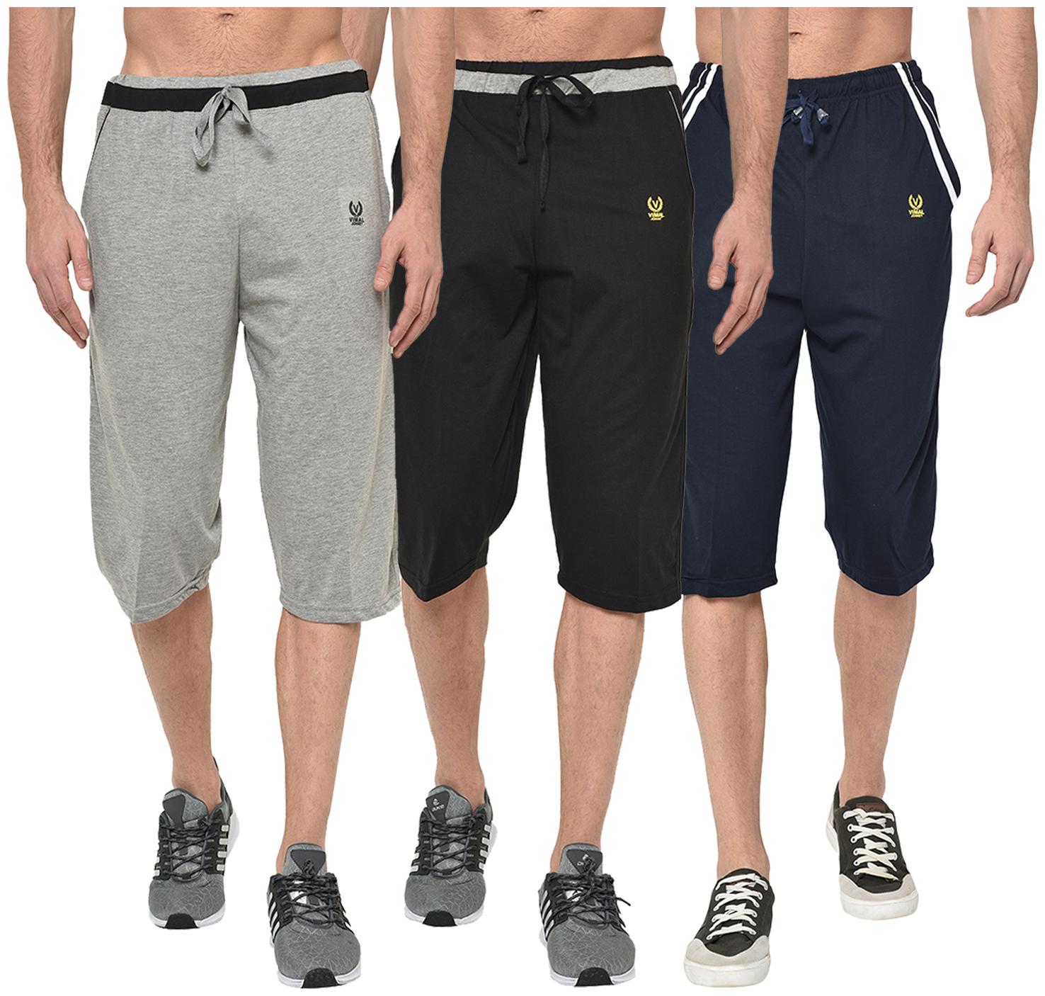 

VIMAL JONNEY Men Multi Regular Fit Regular Shorts
