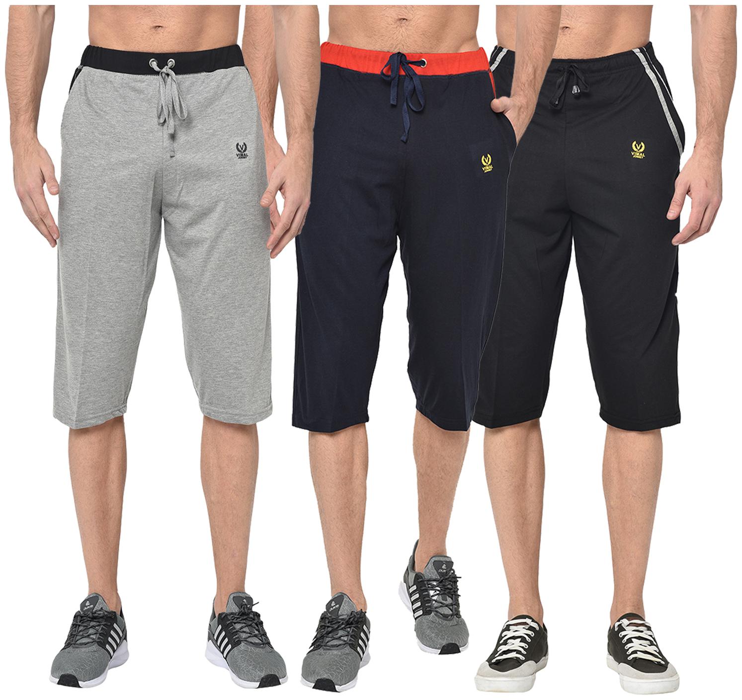 

VIMAL JONNEY Men Multi Regular Fit Regular Shorts
