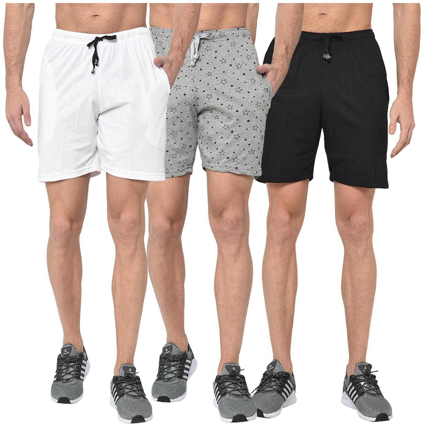 

VIMAL JONNEY Men Multi Regular Fit Regular Shorts