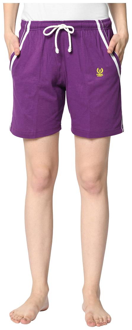 

Vimal Jonney Women S Regular Fit Cotton Short For Gym And Home Wear
