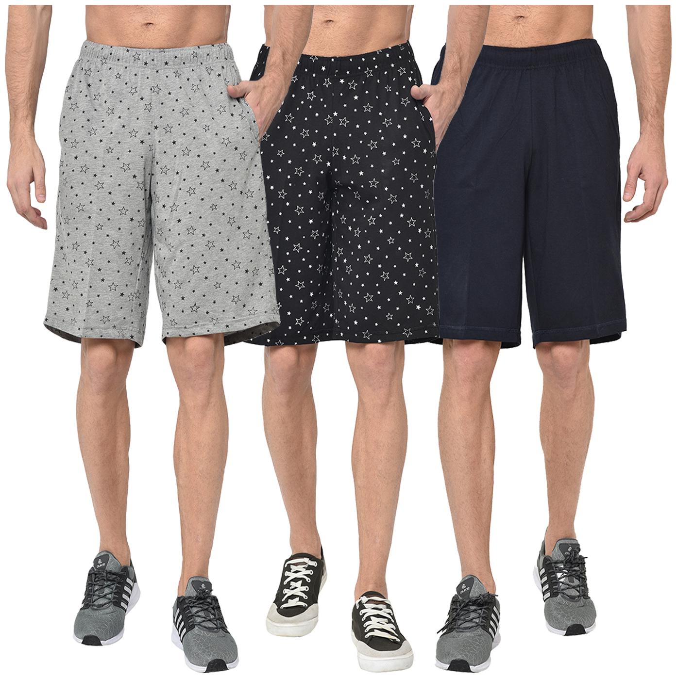 

VIMAL JONNEY Men Multi Regular Fit Regular Shorts