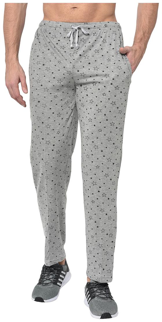 

Vimal Jonney Cotton Blend Printed Grey Color Track Pants