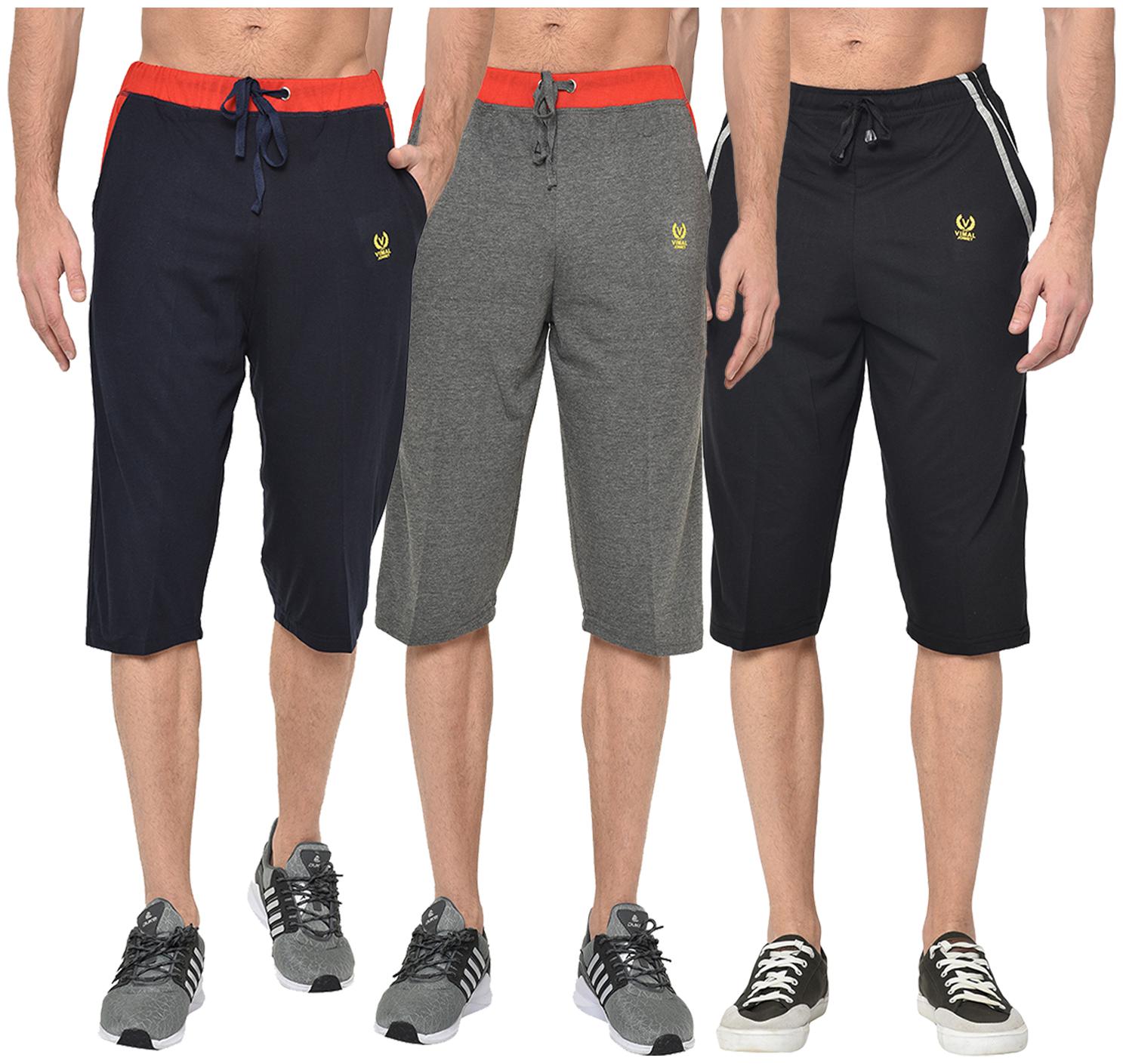 

VIMAL JONNEY Men Multi Regular Fit Regular Shorts