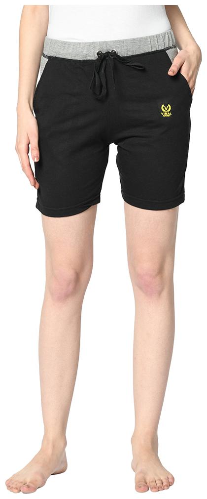 

Vimal Jonney Women S Regular Fit Cotton Short For Gym And Home Wear