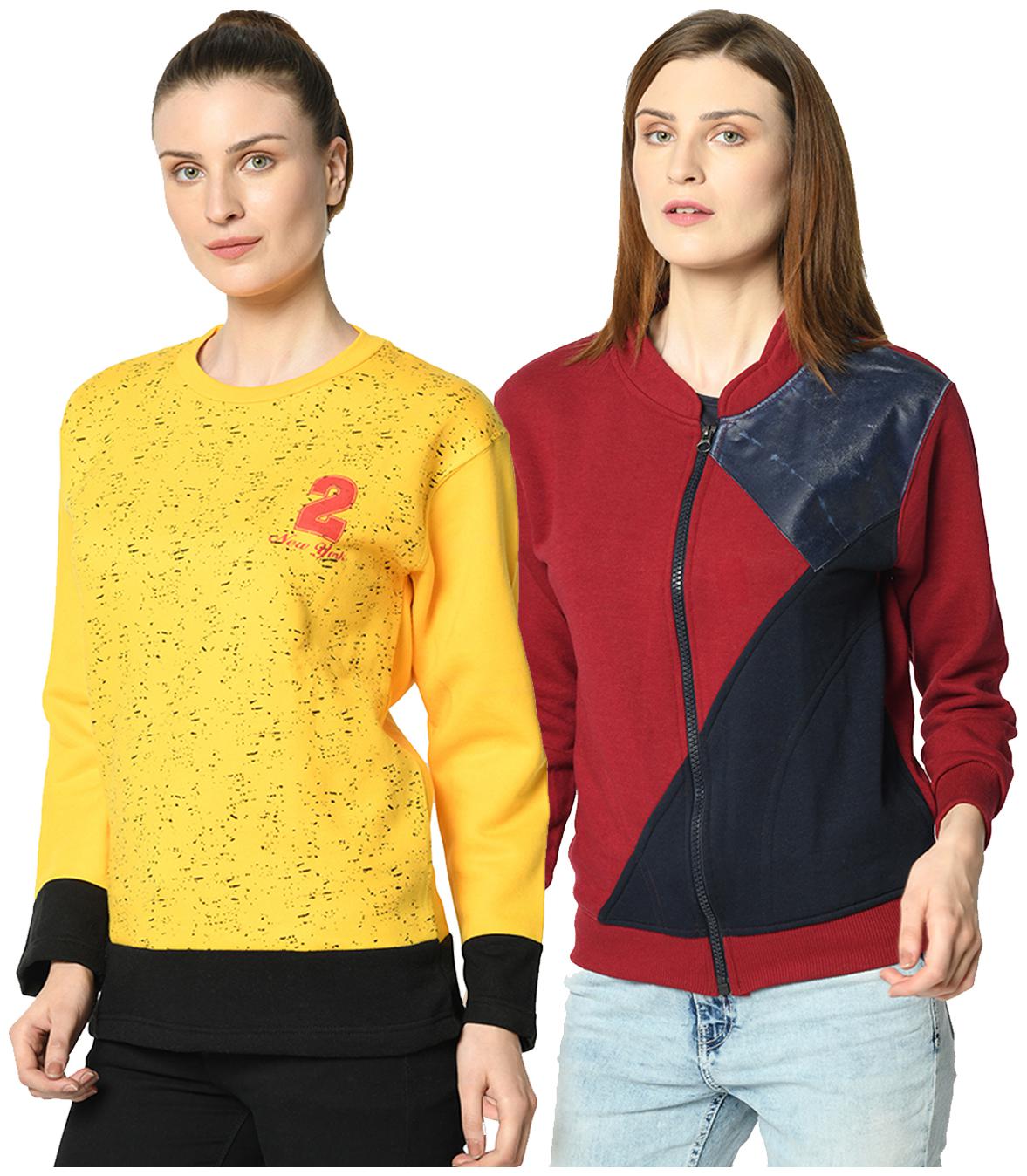 

VIMAL JONNEY Women Printed Sweatshirt - Multi