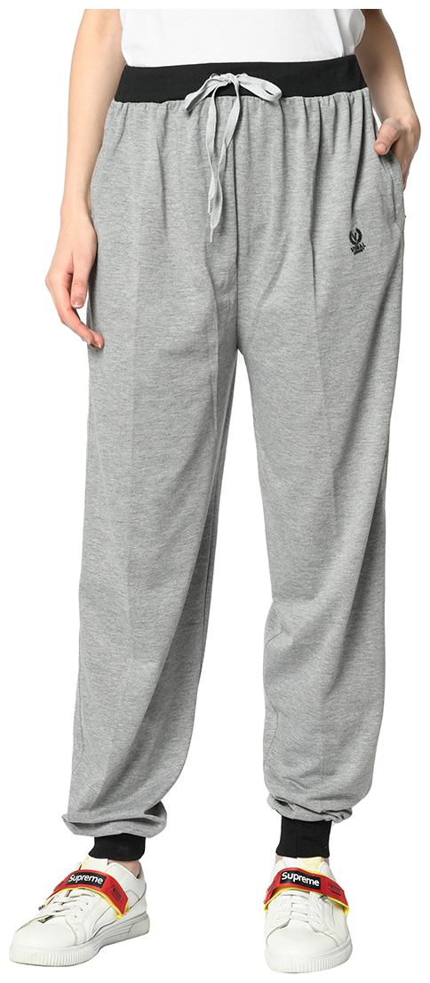 

Vimal Jonney Women Cotton Blend Solid Joggers (Grey)