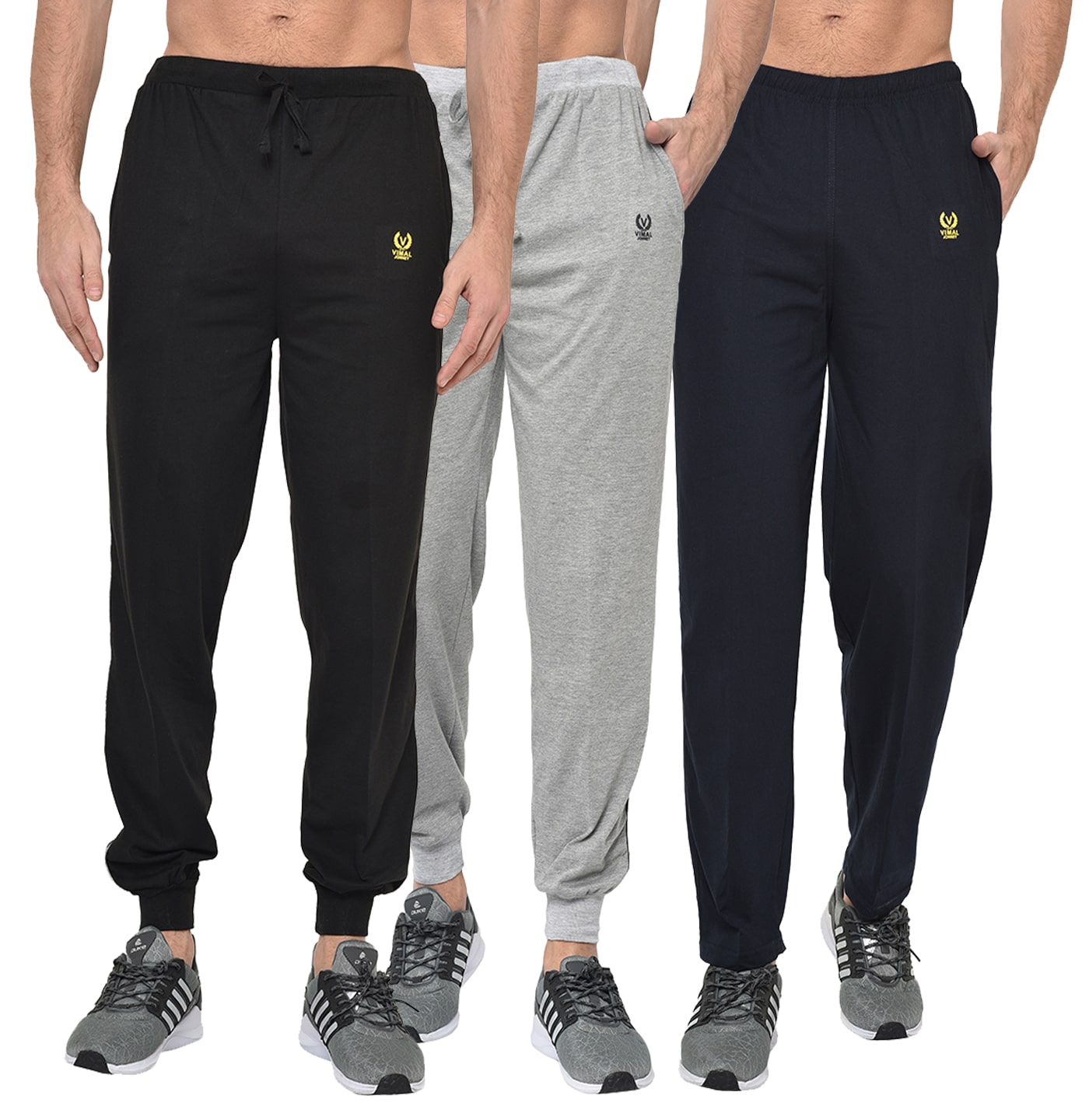 

VIMAL JONNEY Men Multi Solid Regular fit Joggers
