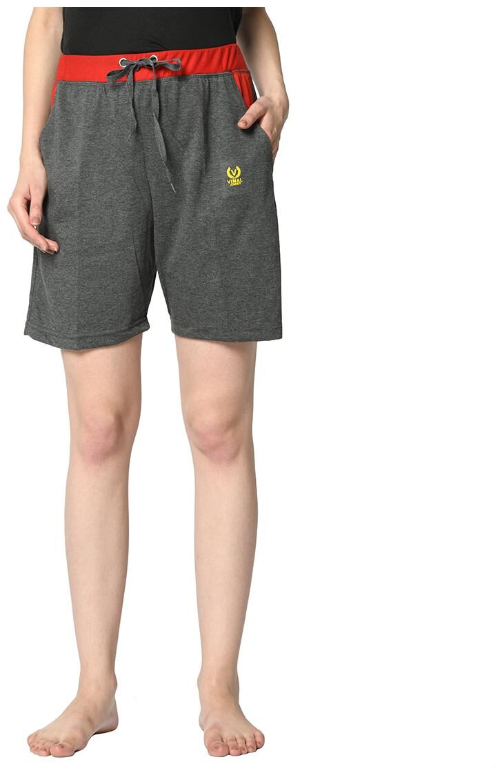 

Vimal Jonney Women S Regular Fit Cotton Short For Gym And Home Wear