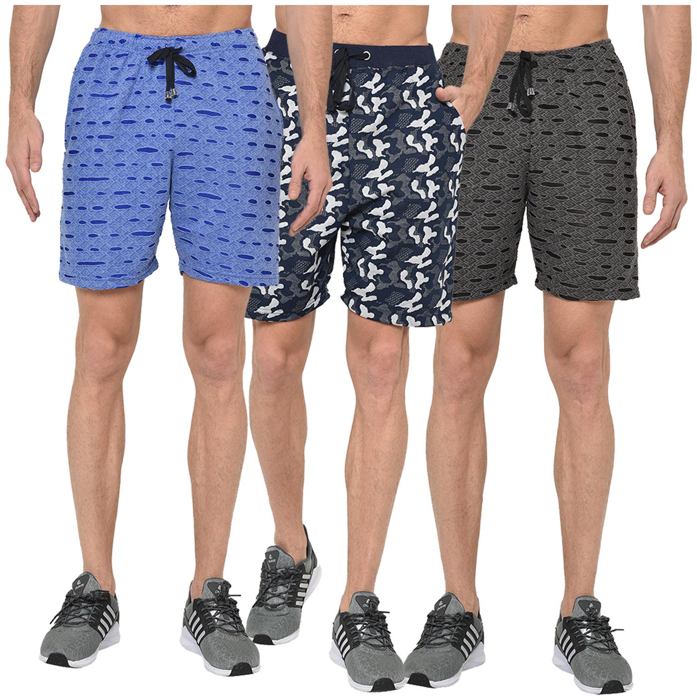

VIMAL JONNEY Men Multi Regular Fit Regular Shorts