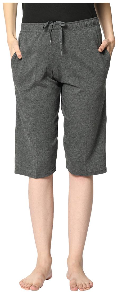 

VIMAL JONNEY Women Solid Regular shorts - Grey