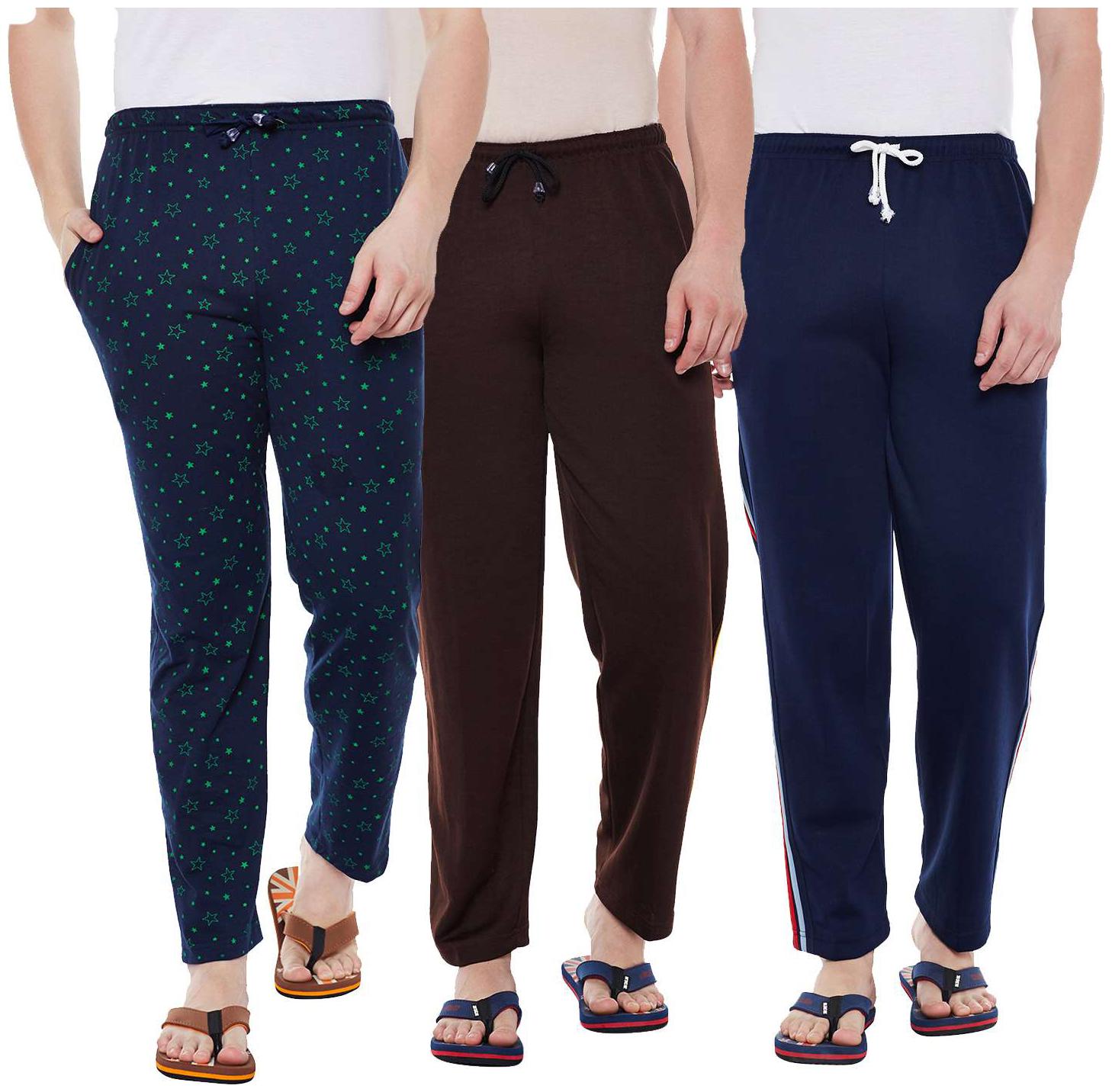 

VIMAL JONNEY Men Multi Solid Regular fit Track pants