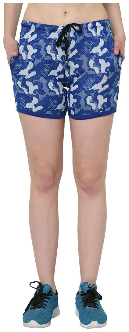 

Vimal Jonney Cotton Comuflage Multi Shorts For Women