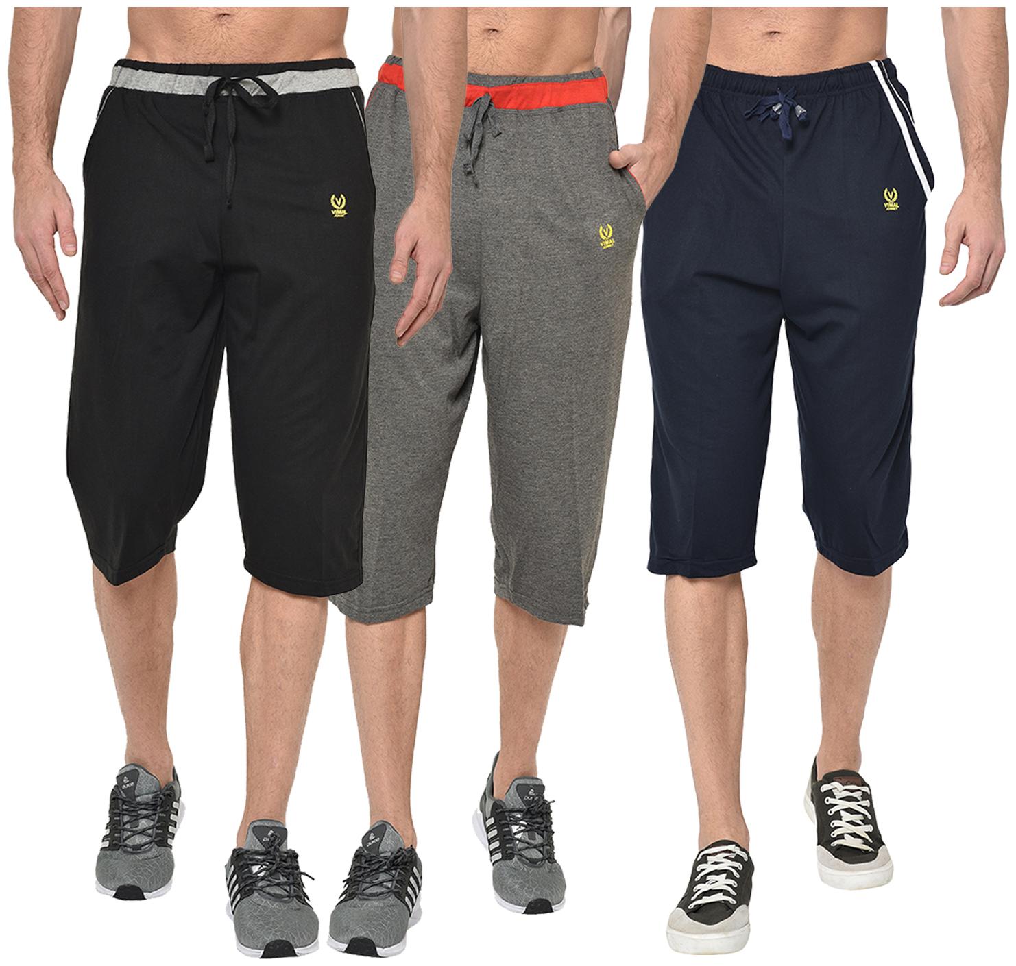 

VIMAL JONNEY Men Multi Regular Fit Regular Shorts