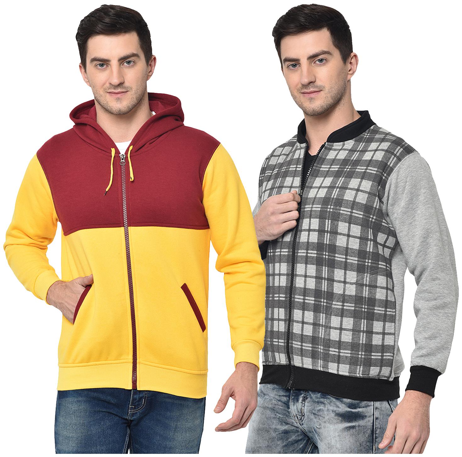 

VIMAL JONNEY Men Multi Hooded Hoodie
