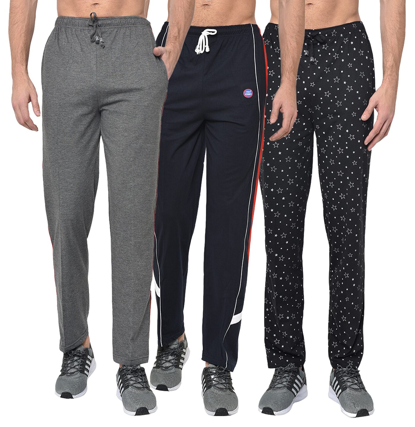 

VIMAL JONNEY Men Multi Solid Regular fit Track pants
