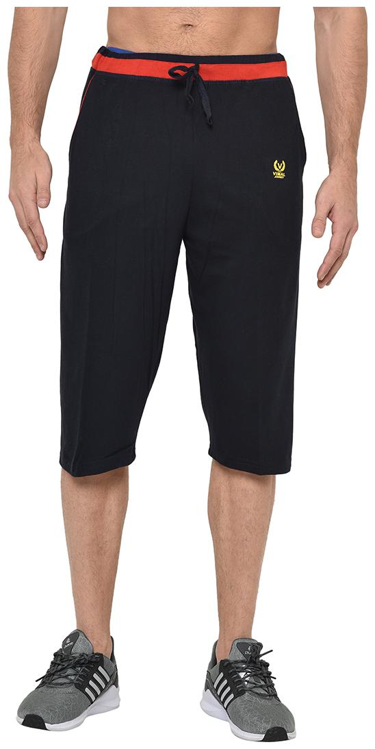 

VIMAL JONNEY Men Navy Blue Regular Fit Regular Shorts