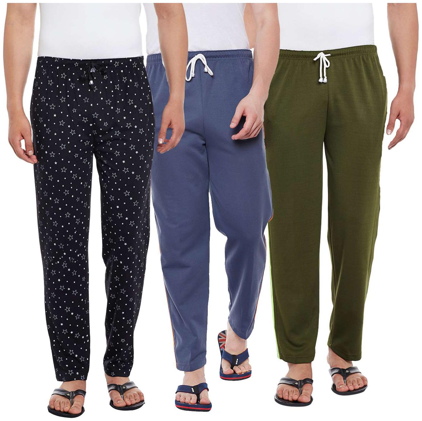 

VIMAL JONNEY Men Multi Solid Regular fit Track pants