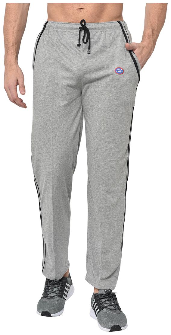 

VIMAL JONNEY Men Grey Solid Regular fit Track pants