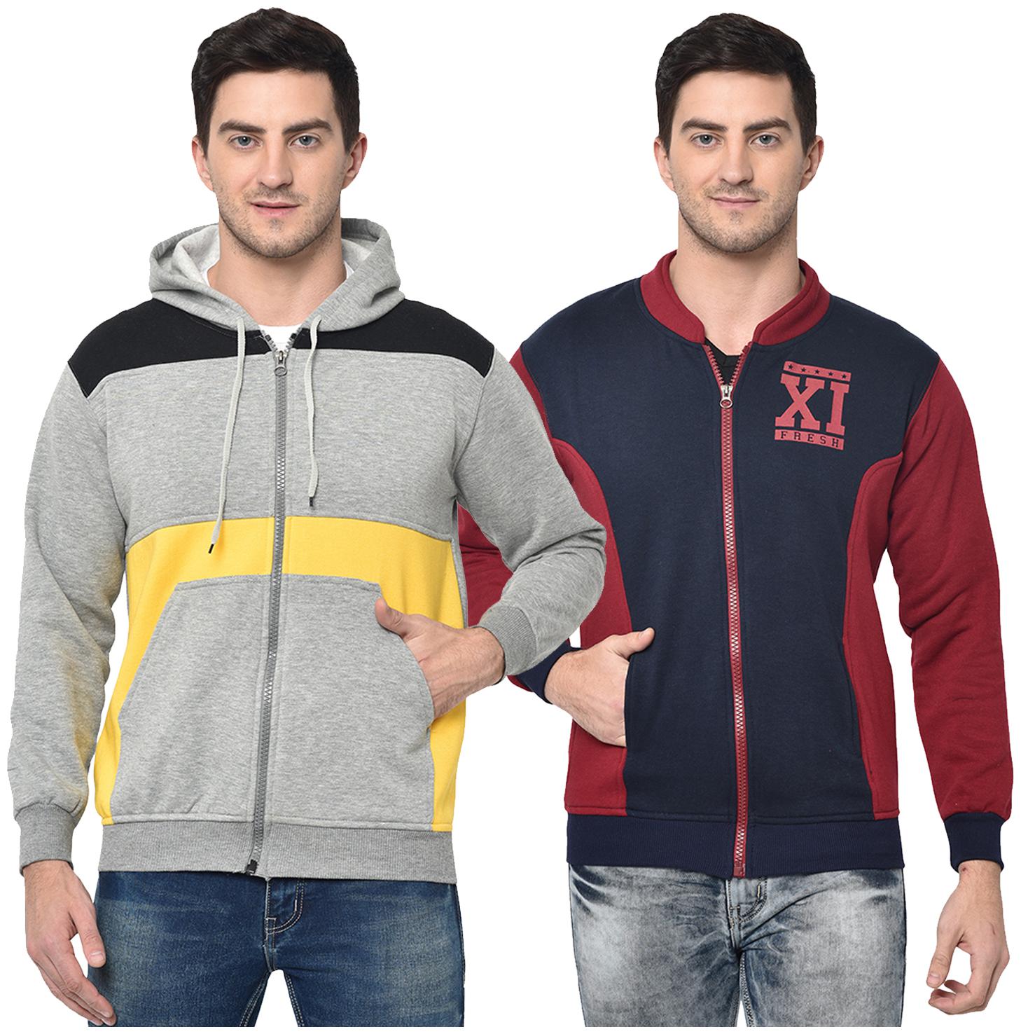 

VIMAL JONNEY Men Multi Hooded Hoodie