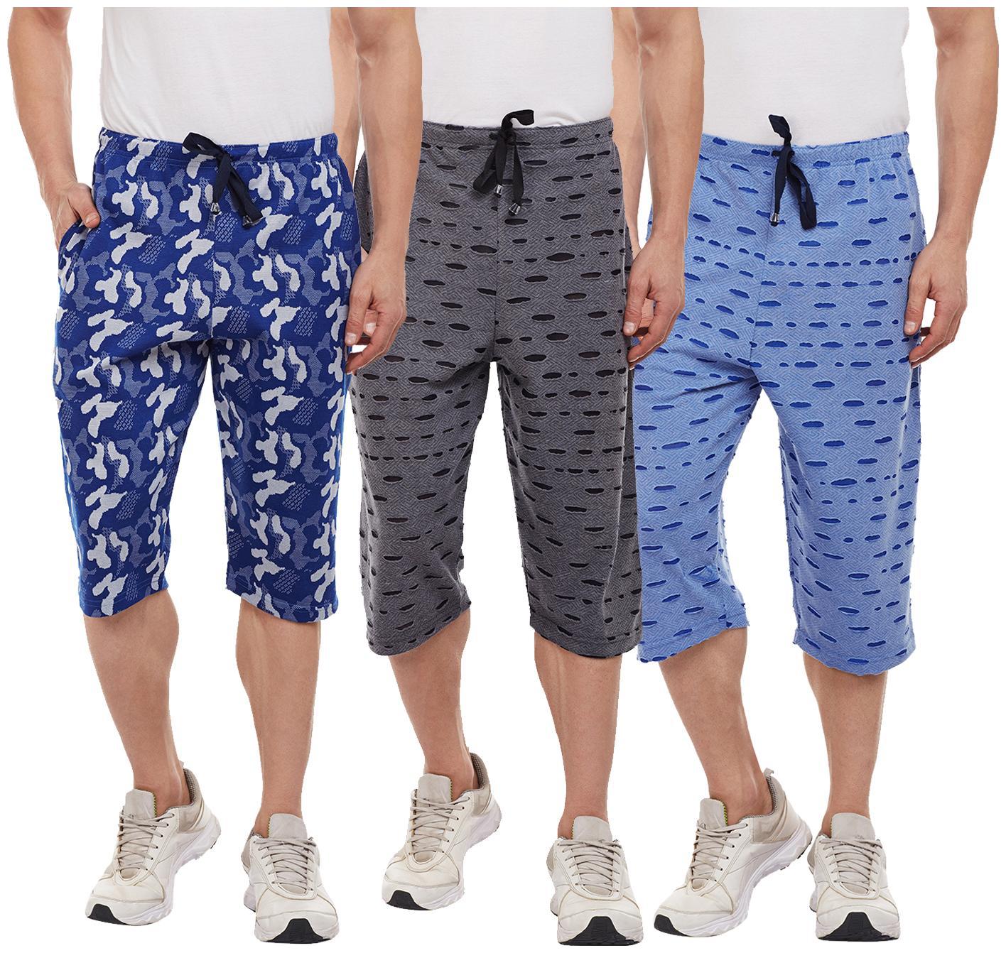 

VIMAL JONNEY Men Multi Regular Fit Regular Shorts