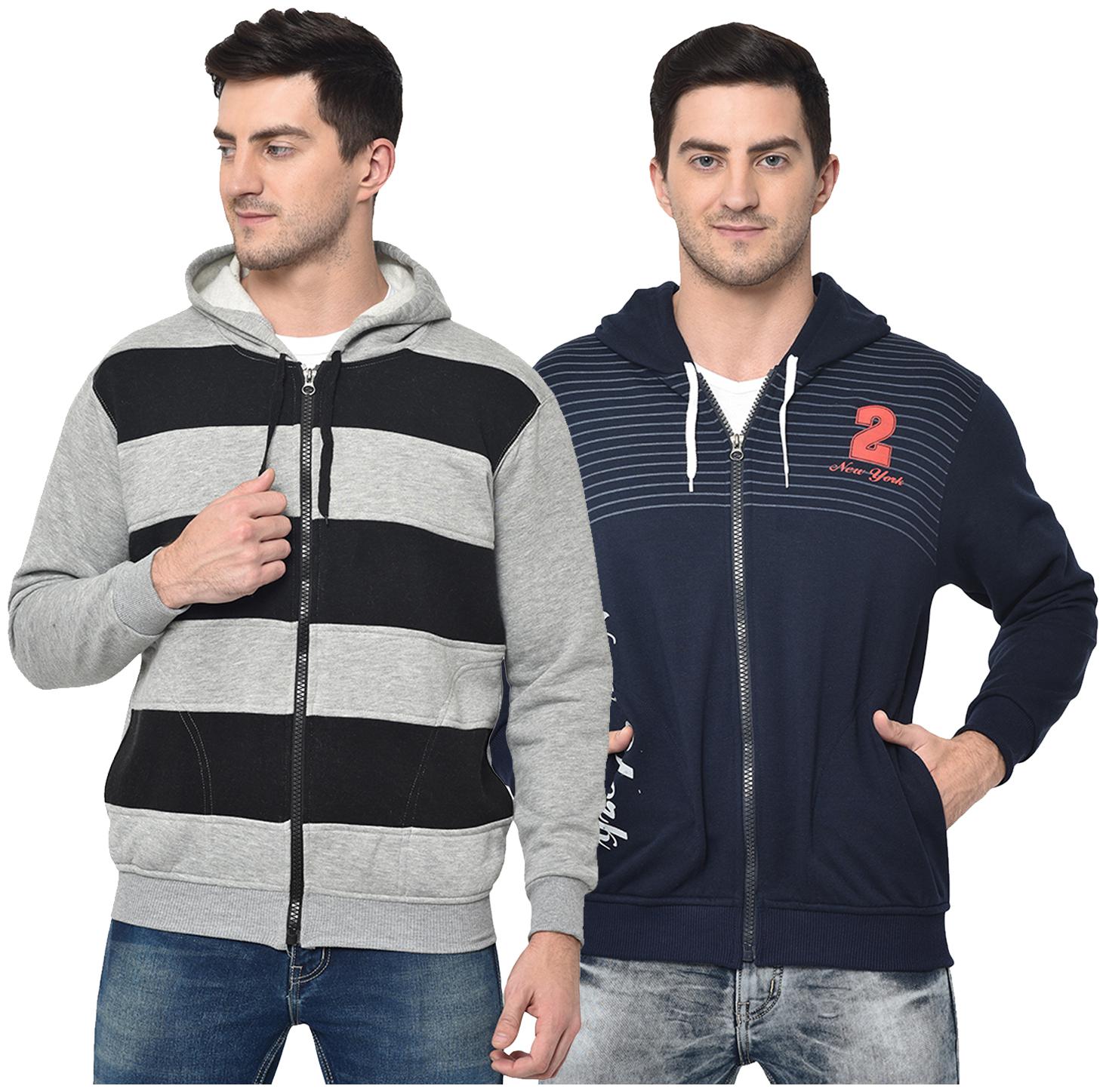 

VIMAL JONNEY Men Multi Hooded Hoodie