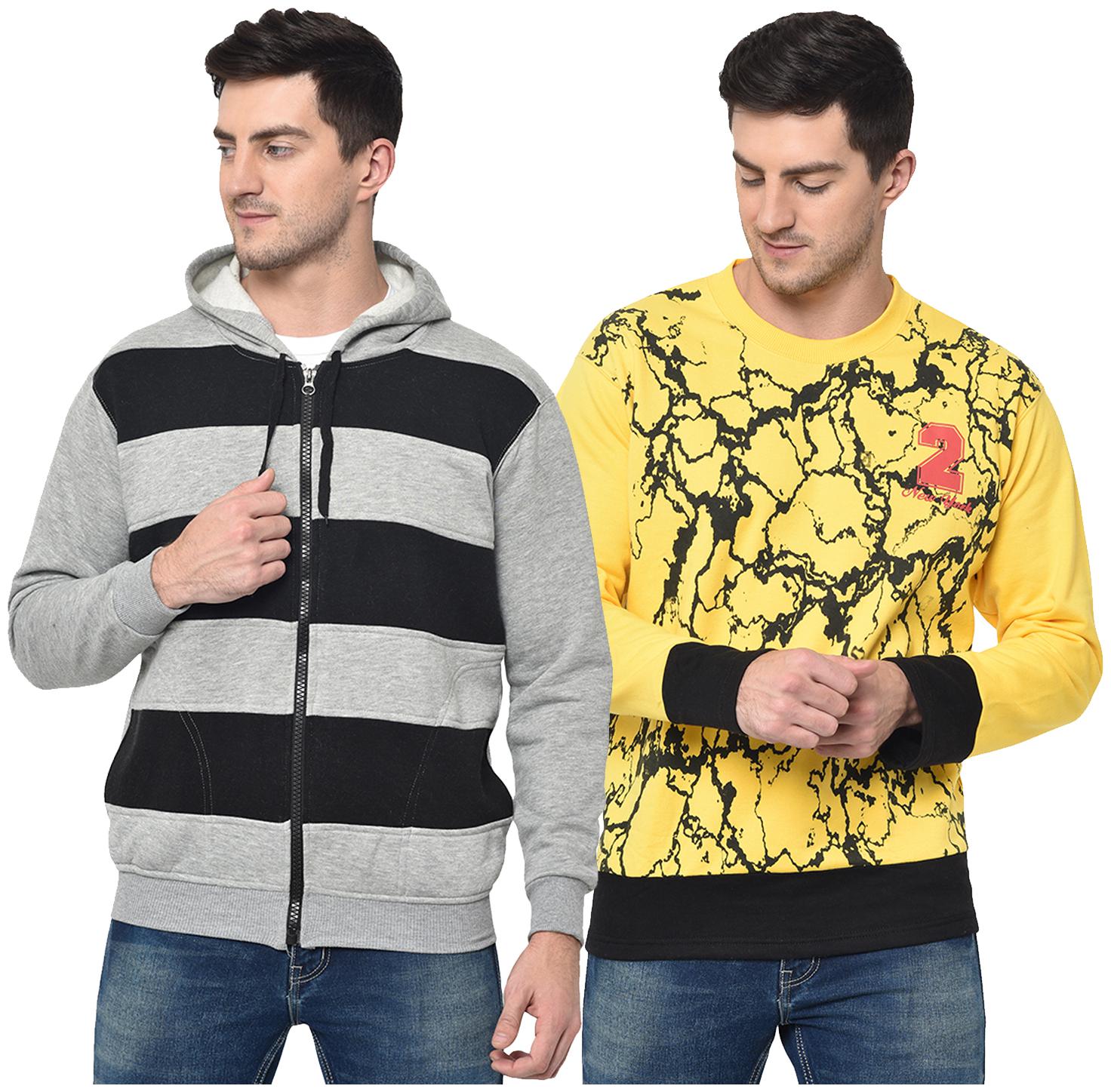 

VIMAL JONNEY Men Multi Hooded Hoodie