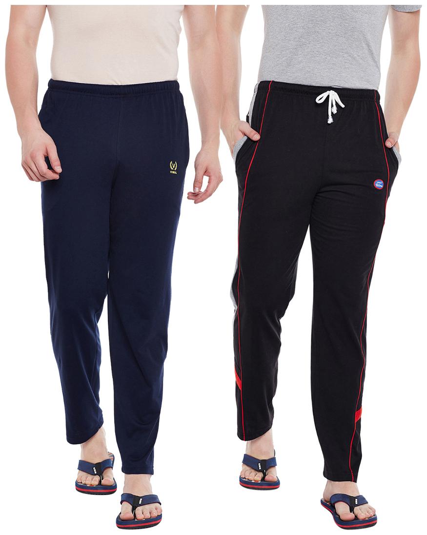 

VIMAL JONNEY Men Multi Solid Regular fit Track pants