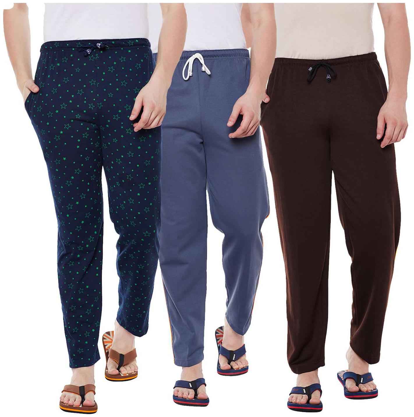 

VIMAL JONNEY Men Multi Solid Regular fit Track pants