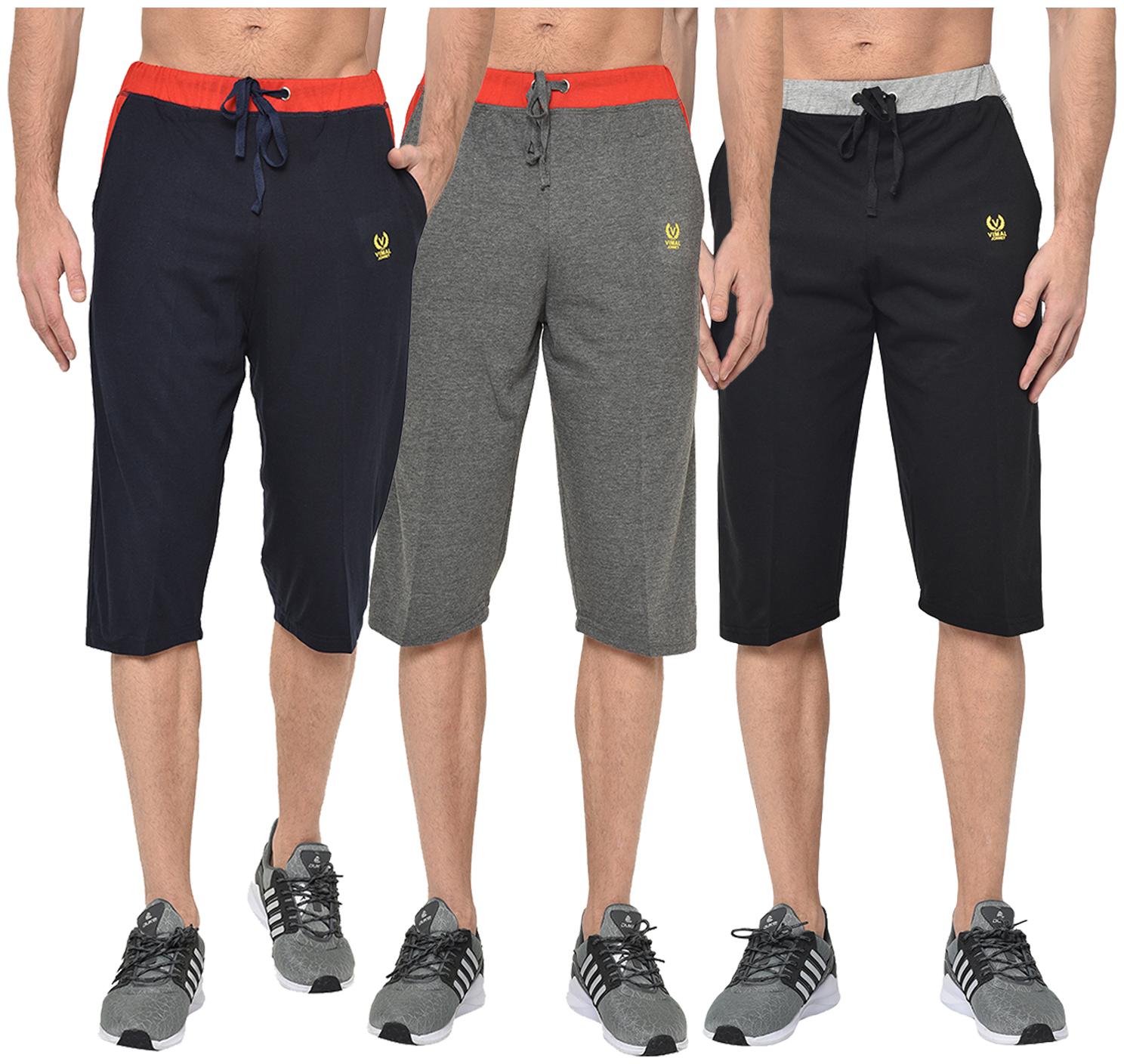 

VIMAL JONNEY Men Multi Regular Fit Regular Shorts