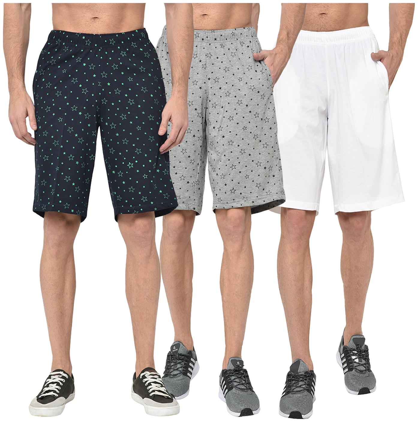 

VIMAL JONNEY Men Multi Regular Fit Regular Shorts