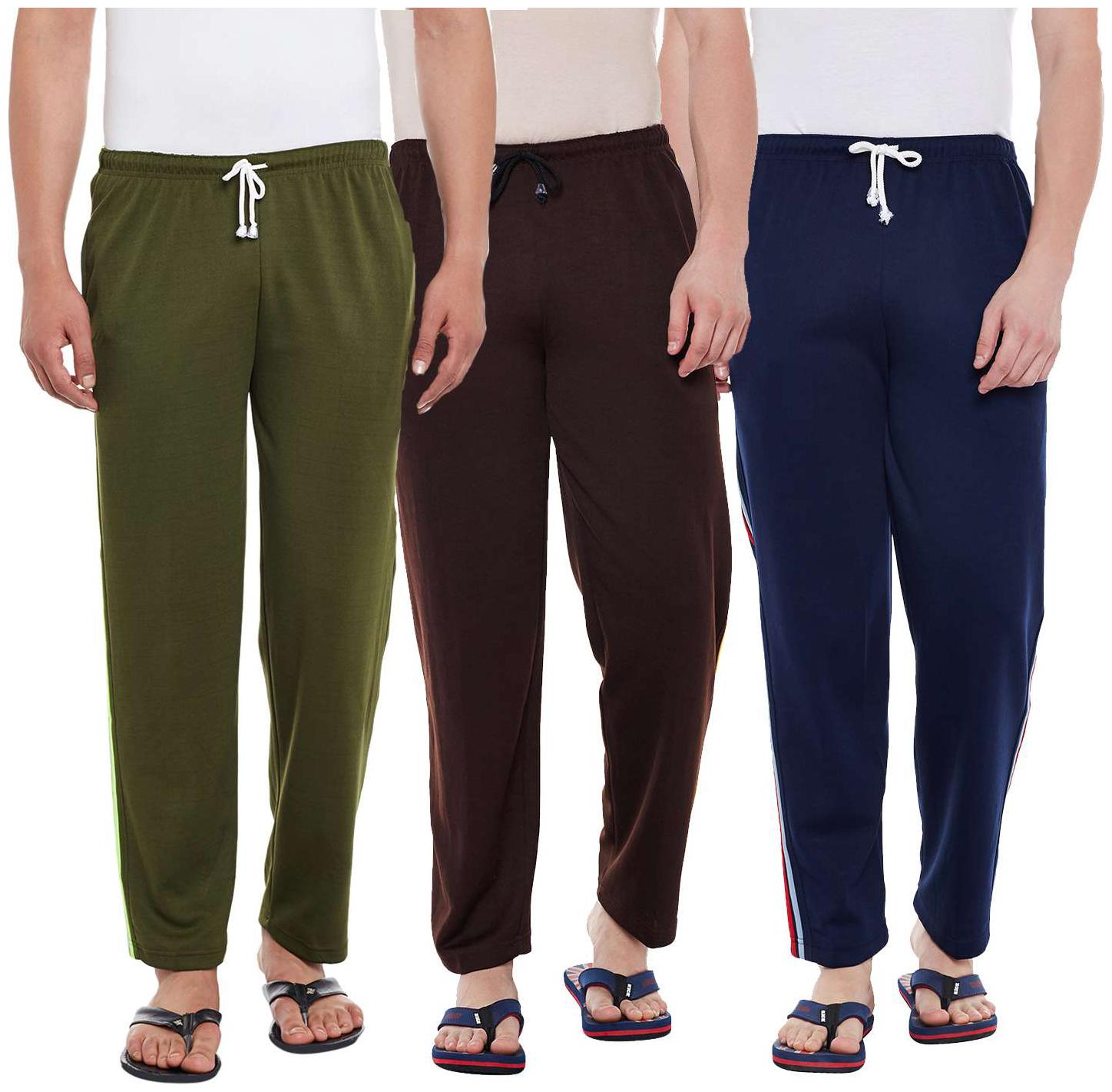 

VIMAL JONNEY Men Multi Solid Regular fit Track pants