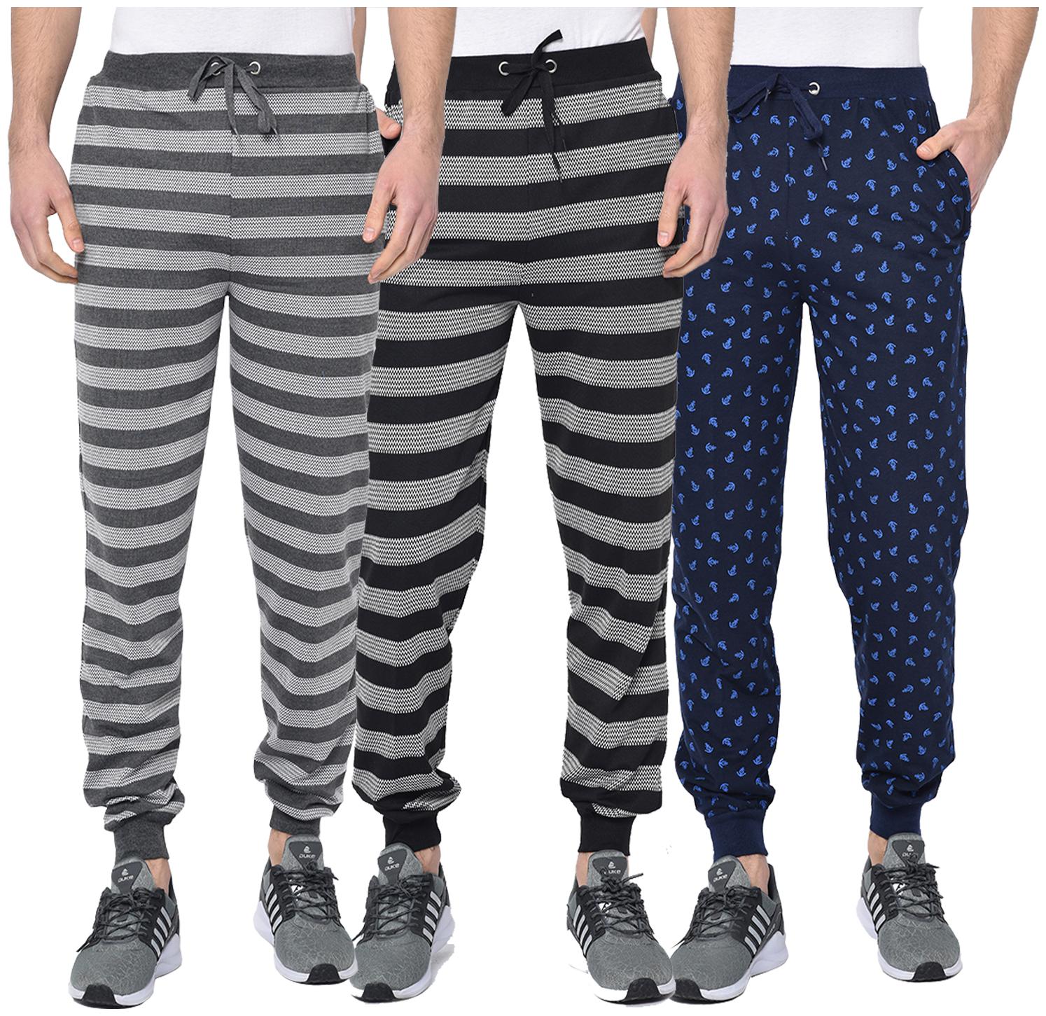 

VIMAL JONNEY Men Multi Striped Regular fit Joggers