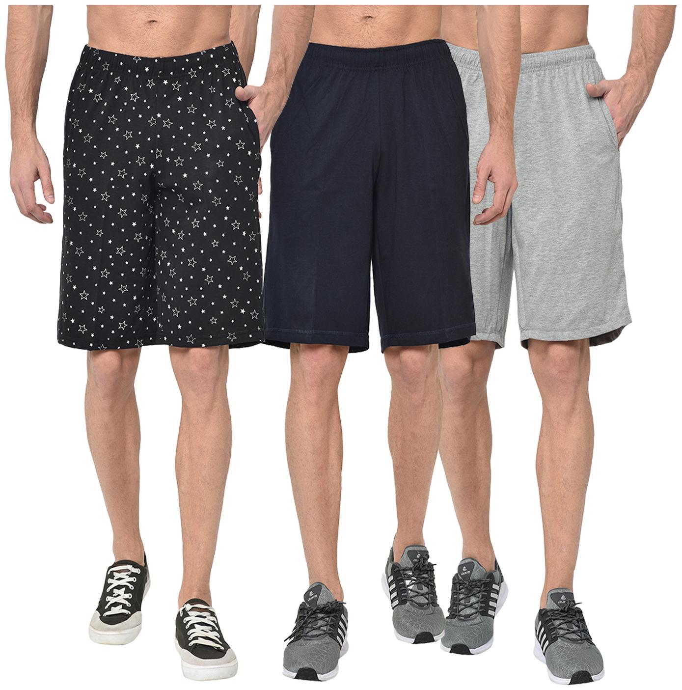 

VIMAL JONNEY Men Multi Regular Fit Regular Shorts