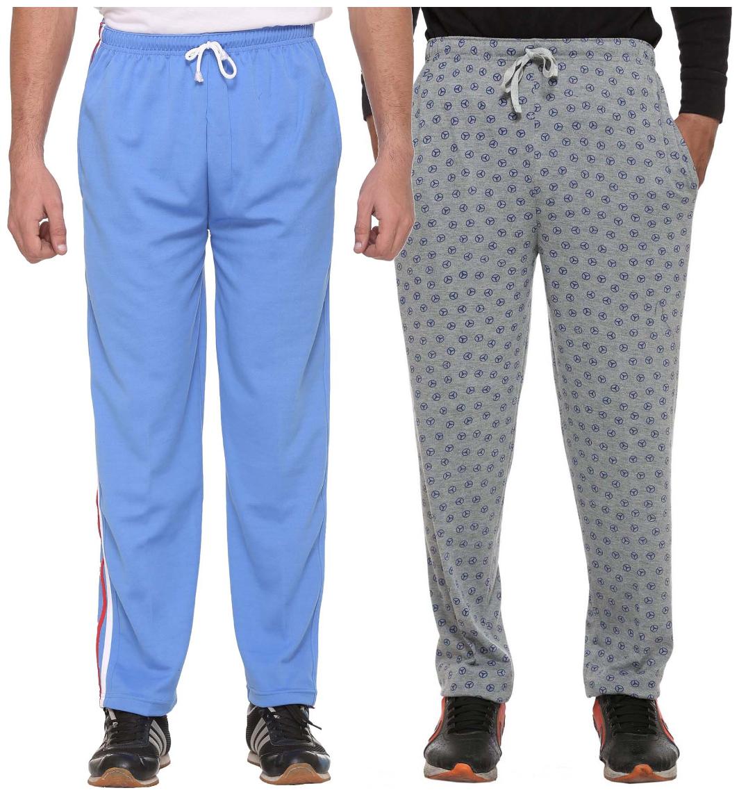 

VIMAL JONNEY Men Grey Solid Regular fit Track pants