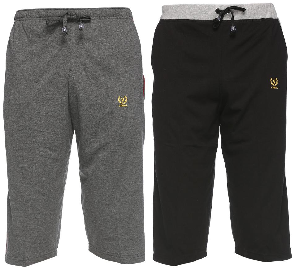 

VIMAL JONNEY Men Black Slim Fit Regular Shorts