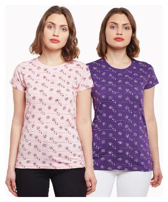 

VIMAL JONNEY Women Printed Regular top - Multi