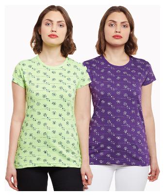 

VIMAL JONNEY Women Printed Regular top - Multi