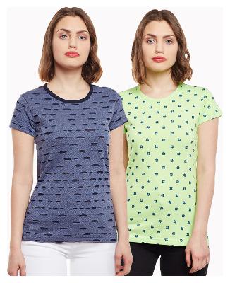 

VIMAL JONNEY Women Printed Regular top - Multi