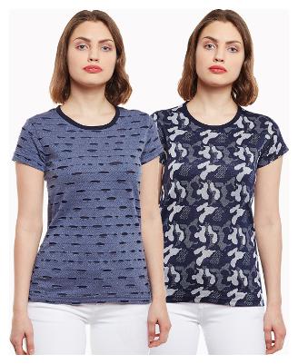 

VIMAL JONNEY Women Printed Regular top - Multi