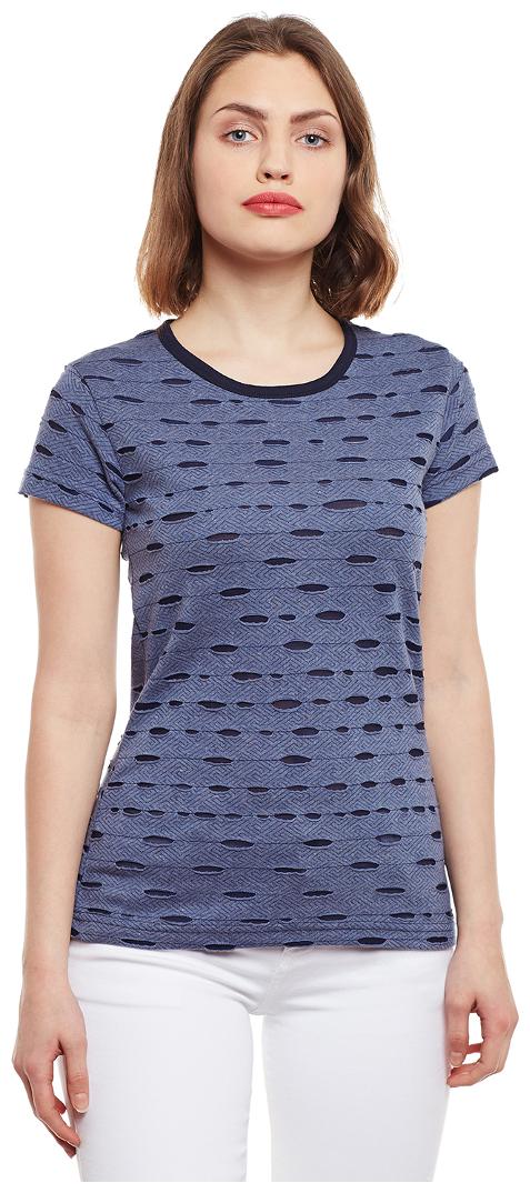 

VIMAL JONNEY Women Polka dots A-line top - Grey