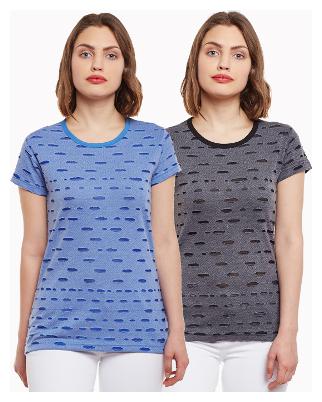 

VIMAL JONNEY Women Printed Regular top - Multi