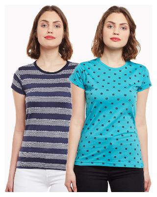 

VIMAL JONNEY Women Printed Regular top - Multi