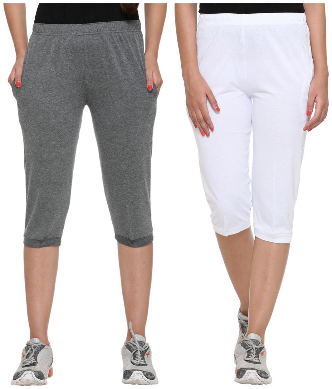 

Vimal Jonney Women s Cotton Capri set of 2