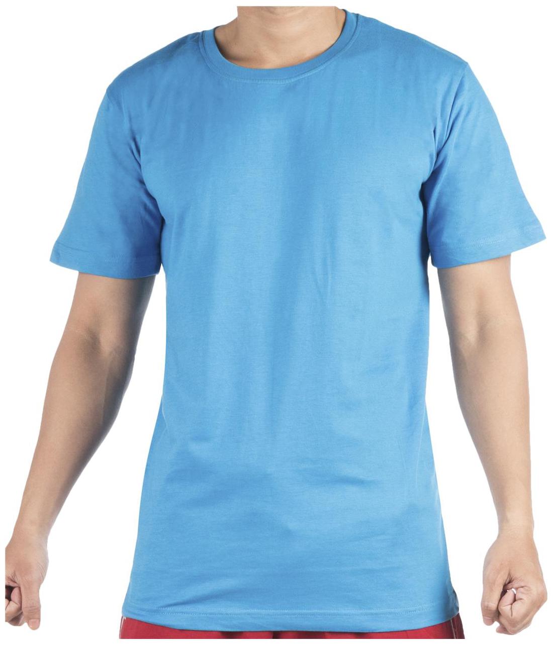 

VIP Men Blue Regular fit Cotton Round neck T-Shirt - Pack Of 1