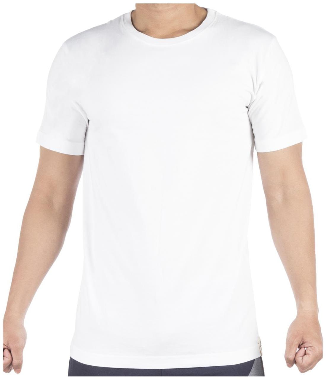 

VIP Men White Regular fit Cotton Round neck T-Shirt - Pack Of 1