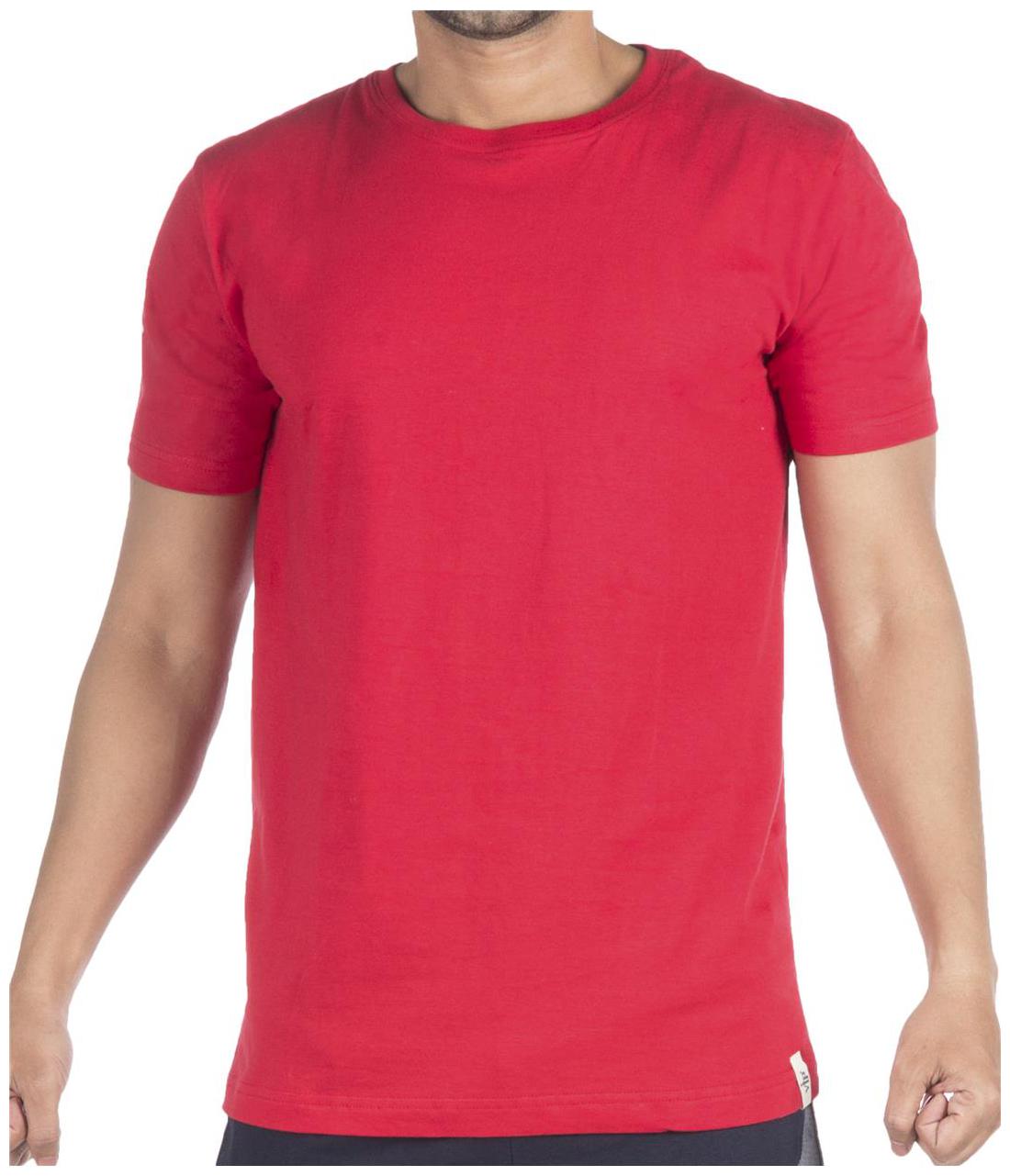 

VIP Men Pink Regular fit Cotton Round neck T-Shirt - Pack Of 1