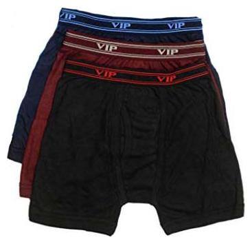 VIP Solid Trunks - Assorted ,Pack Of 3