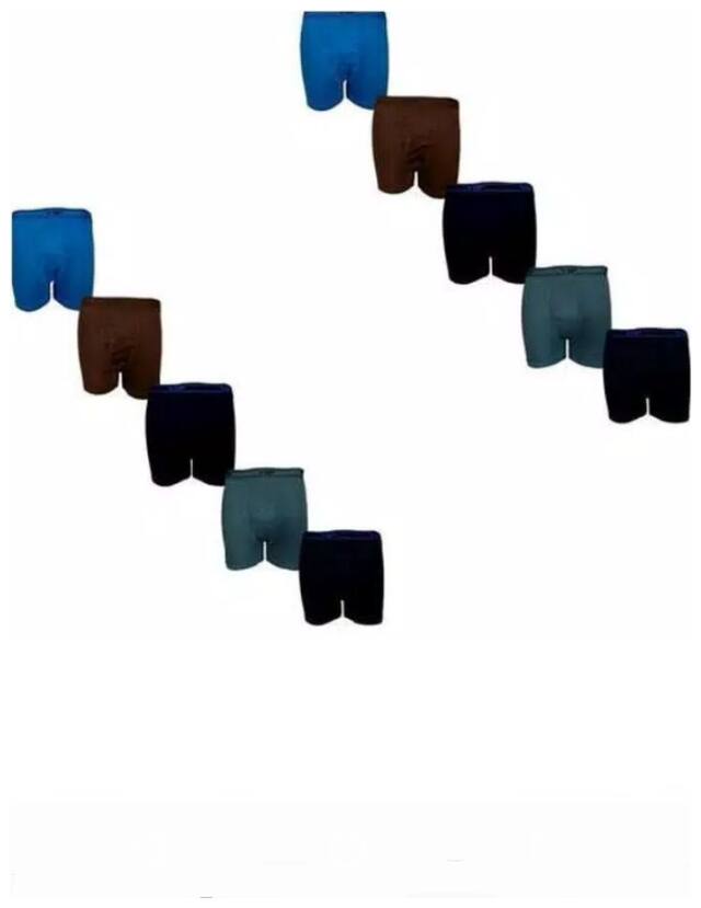 VIP Solid Trunks - Assorted ,Pack Of 10