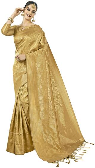 Buy Viva N Diva Kanchipuram Silk Silk Traditional Saree With Blouse At 49 Off Paytm Mall