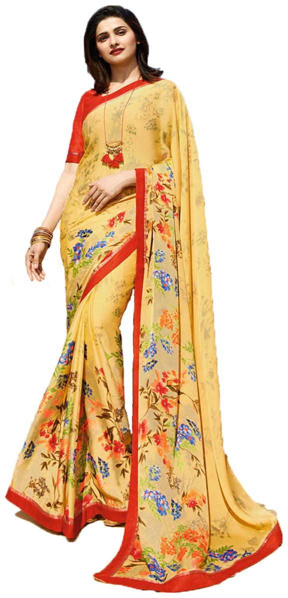 

Vivels Silk Universal Sarees Yellow